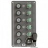 Elite electric panel 5 cigar-lighter switch