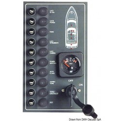 10-switch electrical panel