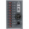 Electrical panel with 10 magnetothermal switches. - N°1 - comptoirnautique.com