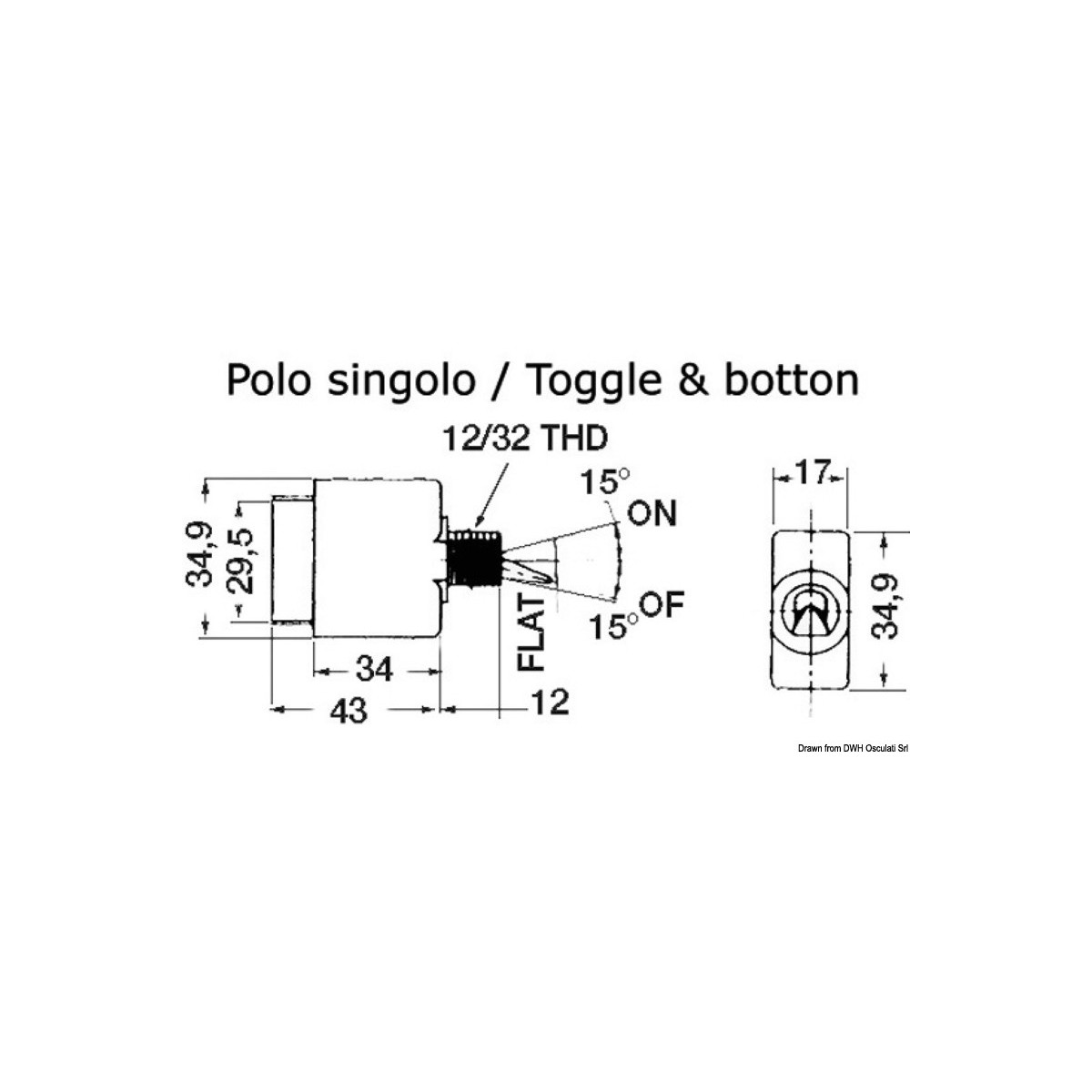 Interruttore Magnetoidraulico Osculati Airpax 10A - Per Barche E Nautica - Foto 5