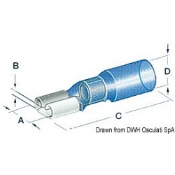 Embalagem de 100 conectores...