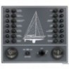 Quadro elétrico para veleiro com 14 interruptores