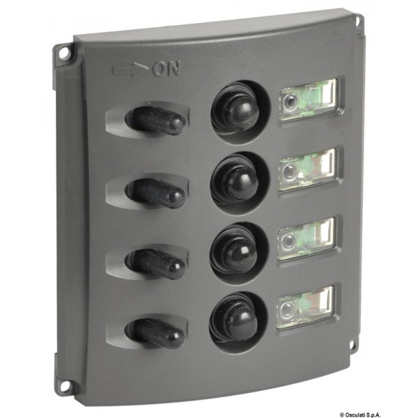 Painel de fusíveis automático de duplo LED - N°1 - comptoirnautique.com 