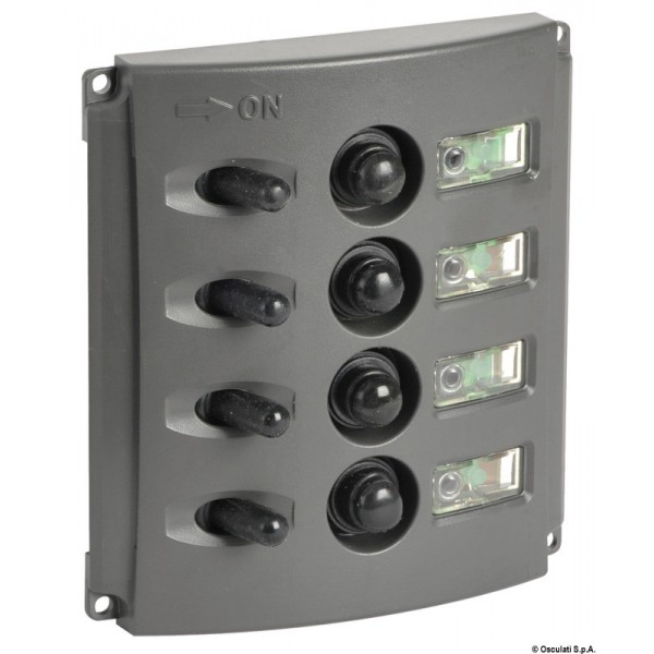 Schalttafel Automatische Doppelsicherungen LED - N°1 - comptoirnautique.com