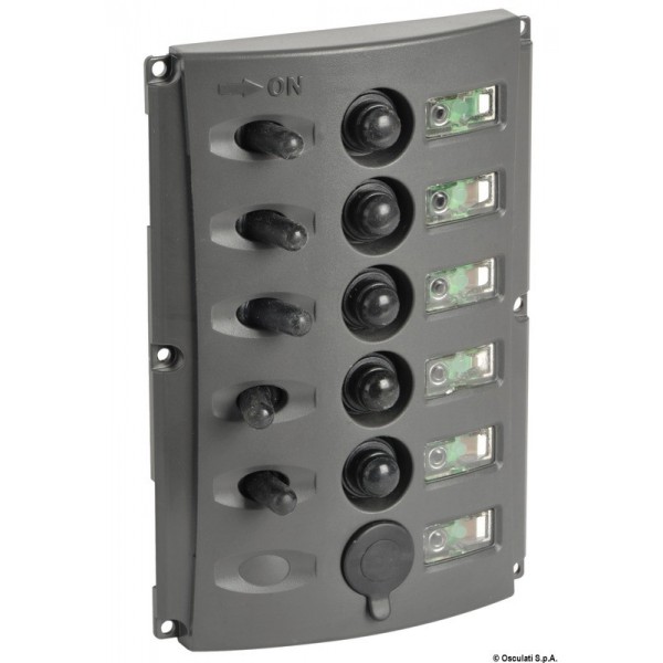 Pannello fusibili automatico a doppio LED - N°1 - comptoirnautique.com