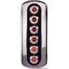 Backlit carbon fiber panel. Red LED - N°1 - comptoirnautique.com