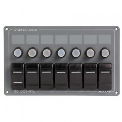 Quadro orizzontale con 7...