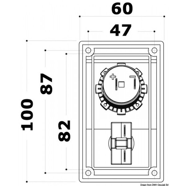 Module supplémentaire prise de courant  - N°2 - comptoirnautique.com 