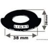 Etiqueta de aluminio Compass light - N°1 - comptoirnautique.com 