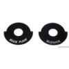 Etiquette en aluminium Windlass up-down  - N°2 - comptoirnautique.com