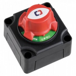 Battery switch with fixed key