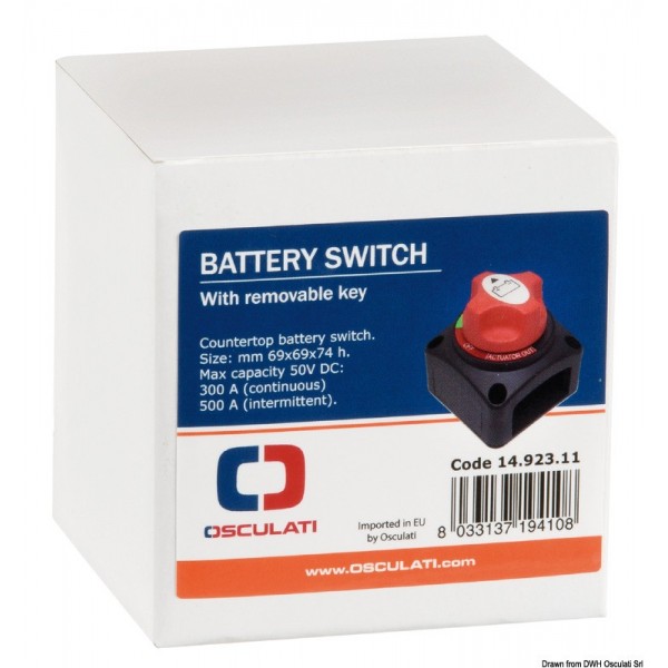 -interruttore automatico della batteria con chiave rimovibile - N°2 - comptoirnautique.com