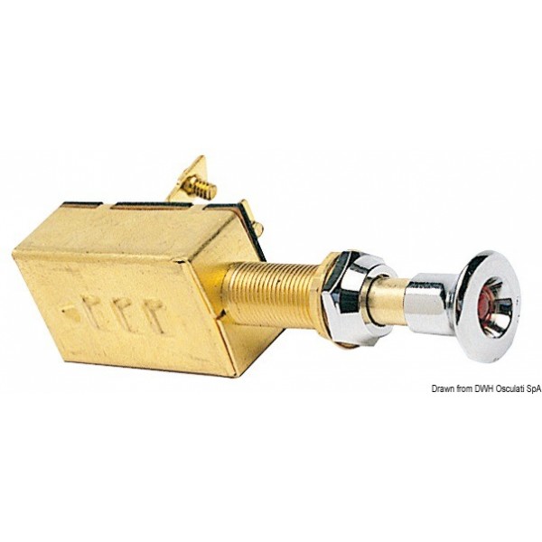 ON-OFF switch red LED indicator light - N°1 - comptoirnautique.com