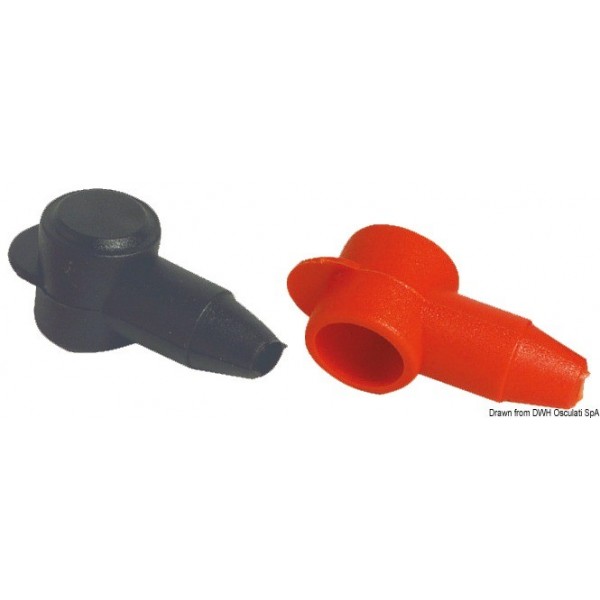 Capuchon isolant 20 mm noir  - N°1 - comptoirnautique.com 