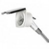 Cabina doccia New Edge cromo Tubo flessibile in acciaio inox da 4 m