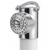 Classic Evo chrome shower set stainless steel hose 2.5 m - N°3 - comptoirnautique.com 