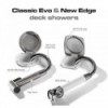 Classic Evo chrome shower set stainless steel hose 2.5 m - N°7 - comptoirnautique.com 