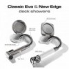 Classic Evo chrome shower set stainless steel hose 2.5 m - N°7 - comptoirnautique.com