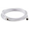 Mangueira de duche blindada em nylon branco de 2,5 m - N°1 - comptoirnautique.com