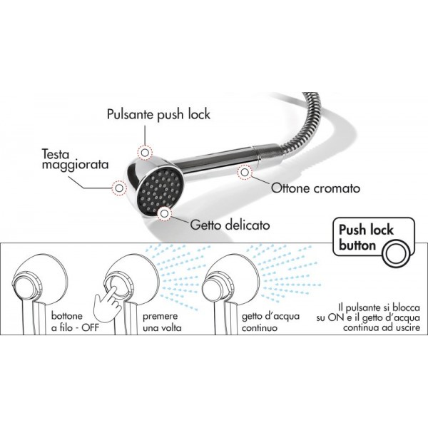 Teleducha de recambio Keji II Continuum - N°2 - comptoirnautique.com