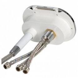 Set doccia bianco Tubo...