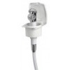 Douche New Edge blanche tuyau PVC 4 m  - N°1 - comptoirnautique.com 