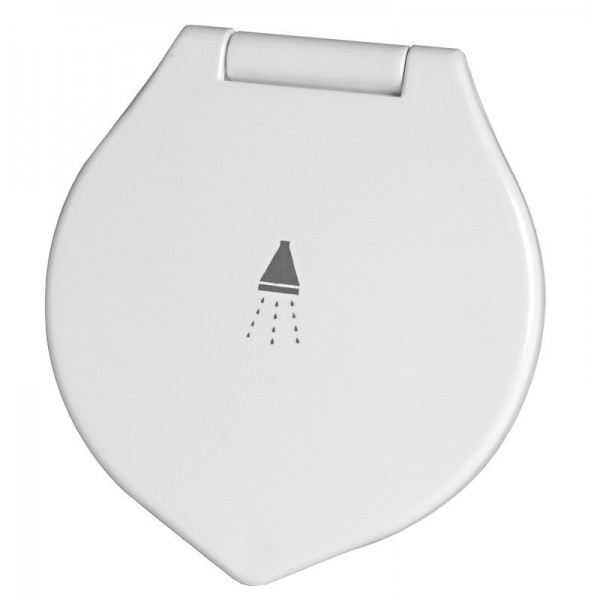 Elegante cabina doccia bianca Tubo flessibile in PVC da 4 m Montaggio piatto - N°1 - comptoirnautique.com