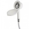 Elegante cabina doccia bianca Tubo flessibile in PVC da 2,5 m Montaggio a parete - N°1 - comptoirnautique.com
