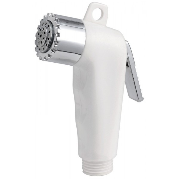 Douche Boris finition blanche tuyau PVC 2,5 m Emballage BULK 10 pcs. - N°1 - comptoirnautique.com