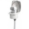 New Edge box doccia in acciaio inox Tubo flessibile in PVC da 4 m