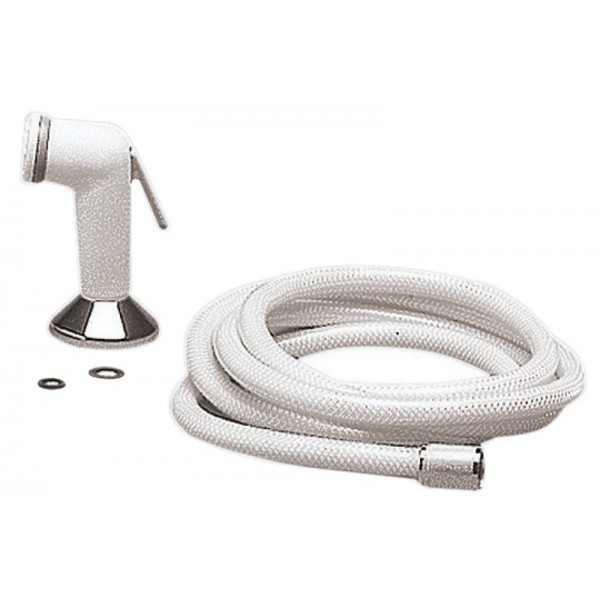 Utility shower phone PVC hose 4 m - N°1 - comptoirnautique.com