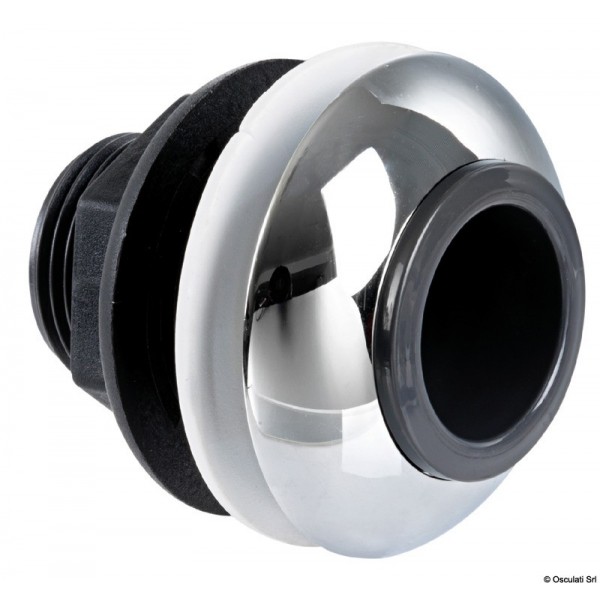 Tubo flessibile in PVC per doccia a pulsante bianco 2,5 m - N°1 - comptoirnautique.com