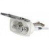 Duschbox New Edge verchromt PVC-Schlauch 4 m Hinterwandbrauseausgang