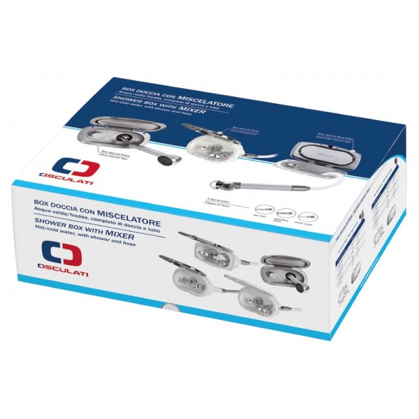 Nuevo conjunto de ducha Edge cream Manguera de PVC 2,5 mm - N°3 - comptoirnautique.com