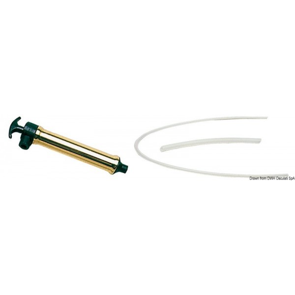 Pompa manuale per tubo di aspirazione dell'olio 230 mm - N°1 - comptoirnautique.com