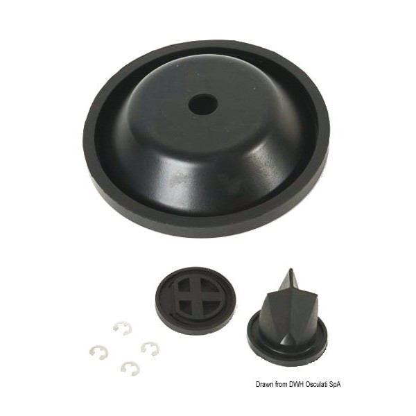 Kit di riparazione per pompe a riccio - N°1 - comptoirnautique.com