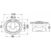 Doccia a ponte Nuvola Keji Tubo in PVC 2,5 m - N°4 - comptoirnautique.com