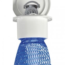 Bag for screw-in shower hose