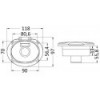 Cabine de duche Elissa Tigre Mangueira em PVC 2,5 m - N°4 - comptoirnautique.com