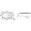 Douche de pont Elissa dusche Keji II tuyau PVC2,5m  - N°4 - comptoirnautique.com