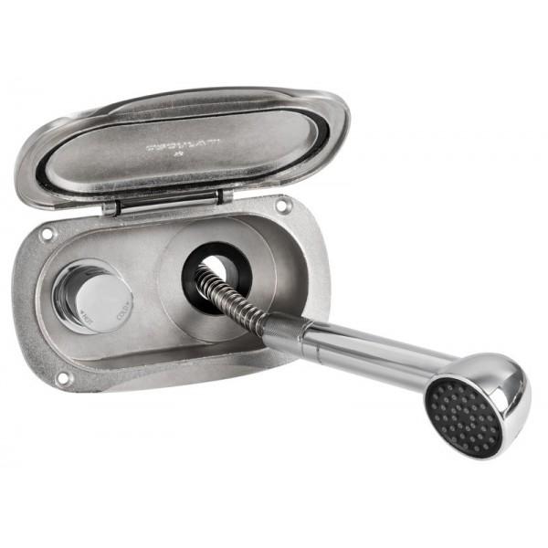 Douche de pont Elissa dusche Keji II tuyau nylon 4 m  - N°1 - comptoirnautique.com