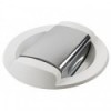 Mezclador de ducha Saturn horizontal blanco - N°1 - comptoirnautique.com