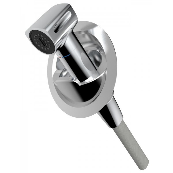 Saturn shower chrome vertical mixer - N°1 - comptoirnautique.com