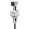 Douche eau froide Saturn base horizontale blanche  - N°2 - comptoirnautique.com