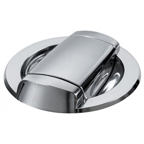 Douche eau froide Saturn base horizontale chromé  - N°1 - comptoirnautique.com