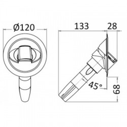 Douche eau froide Saturn...