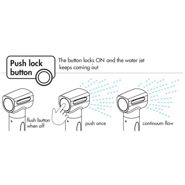 Douche eau froide Saturn base verticale blanche  - N°3 - comptoirnautique.com