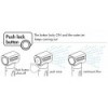 Douche eau froide Saturn base verticale blanche  - N°3 - comptoirnautique.com