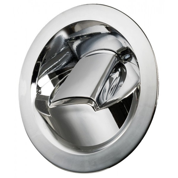 Douche eau froide Saturn base verticale chromé  - N°1 - comptoirnautique.com