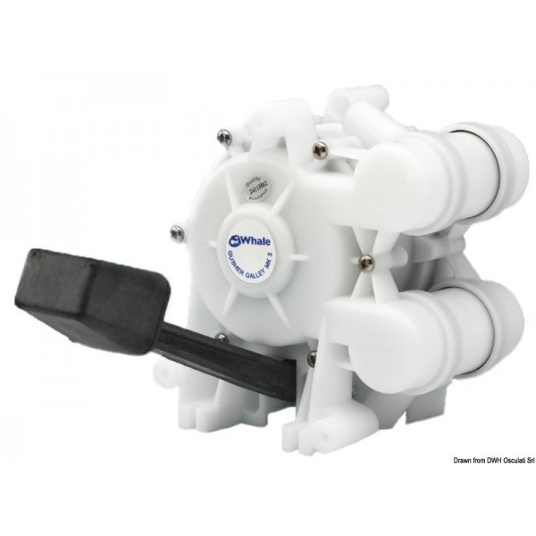 Pompa a pedale Whale Gusher MK3  - N°1 - comptoirnautique.com